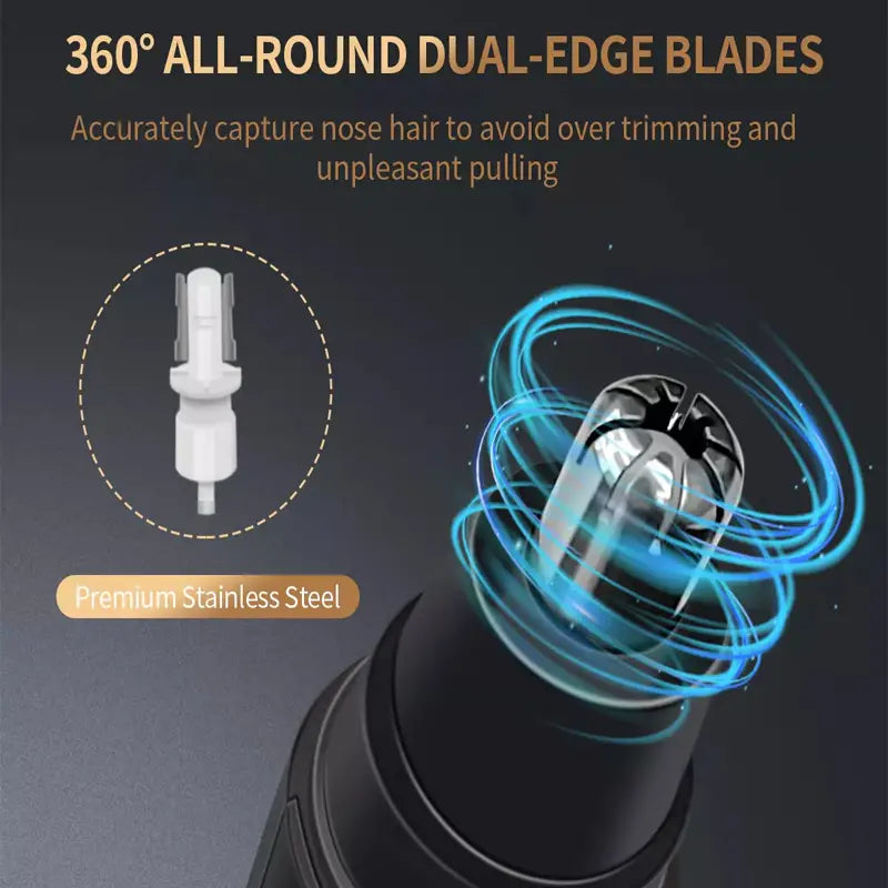 Battery Operated Ear and Nose Hair Trimmers for Travel