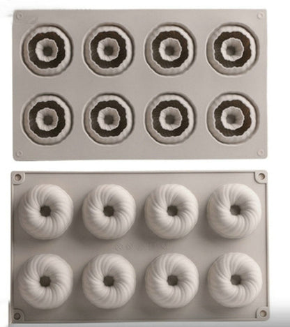 French Mousse Silicone Cake Mold — Stunning Desserts Made Easy