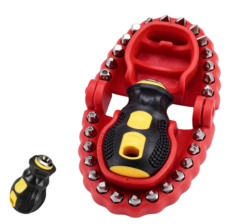 🦷🛠️Denture Drill Bit Holder - The Tool Organizer That Bites Back