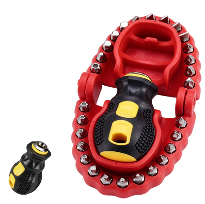 🦷🛠️Denture Drill Bit Holder - The Tool Organizer That Bites Back