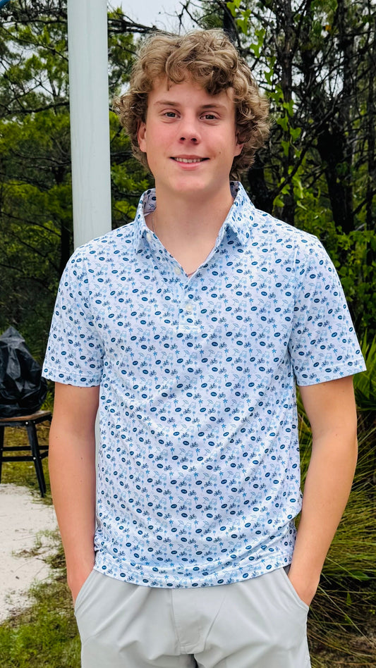 30A Print Polo