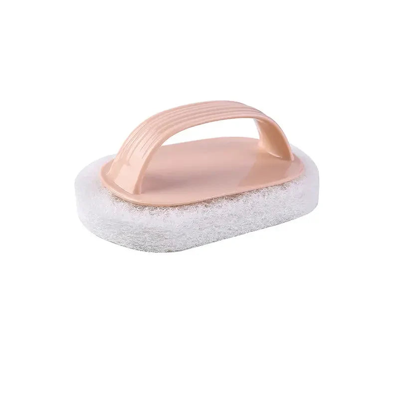 Household Cleaning Brush with Decontamination Sponge