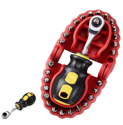 🦷🛠️Denture Drill Bit Holder - The Tool Organizer That Bites Back