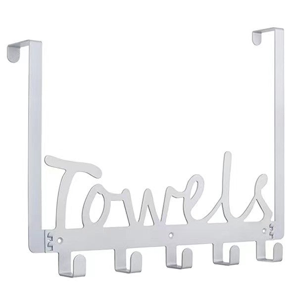 Iron Towel Hooks for Wall Mounting and Storage