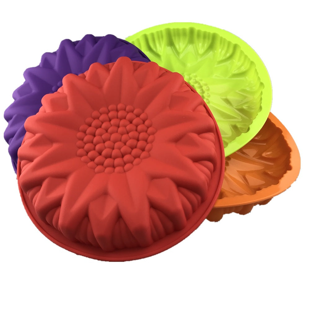 Large Silicone Rose Cake Mold for Baking Tools