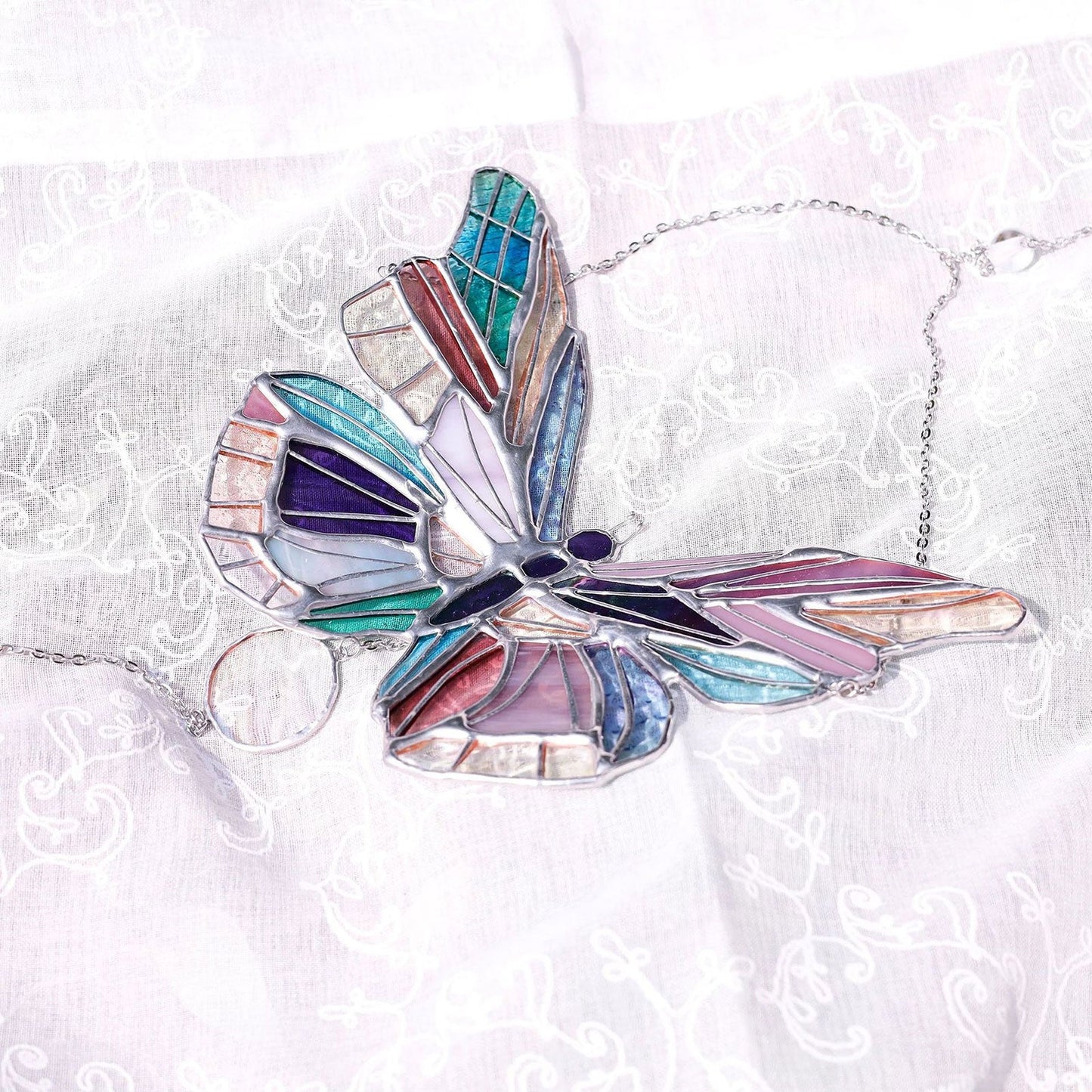 Butterfly Sun Catcher — Rainbow Light Decor