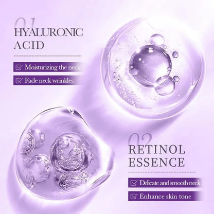 GLOVYNS™ 5-Roller Neck Firming Cream – Collagen & Hyaluronic Acid for Smoother, Tighter-Looking Neck Skin