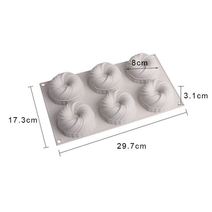 French Mousse Silicone Cake Mold — Stunning Desserts Made Easy