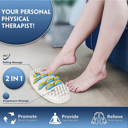 Foot Massager Roller — Acupoint Relief After Long Days