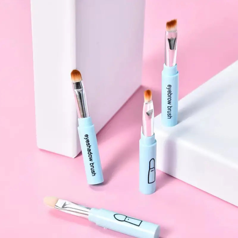 4-in-1 Multifunctional Makeup Brush and Cleansing Tool