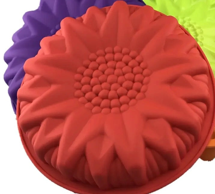 Large Silicone Rose Cake Mold for Baking Tools