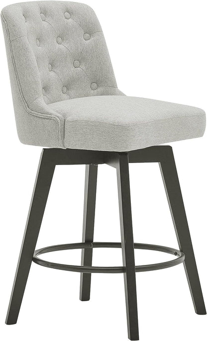 360° Swivel Bar Stool with Soft Cushion Cover