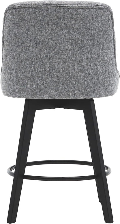 360° Swivel Bar Stool with Soft Cushion Cover