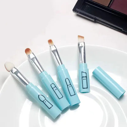 4-in-1 Multifunctional Makeup Brush and Cleansing Tool