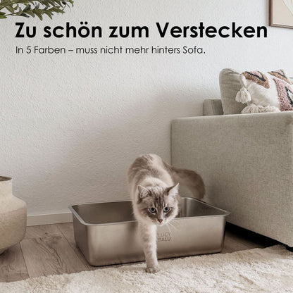 STEELOO cat litter box