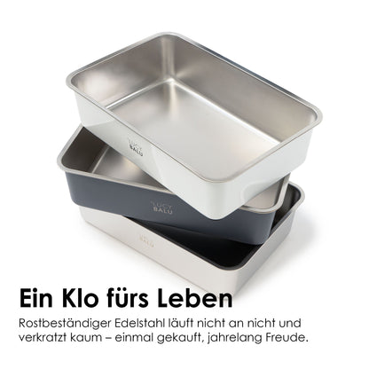 STEELOO cat litter box