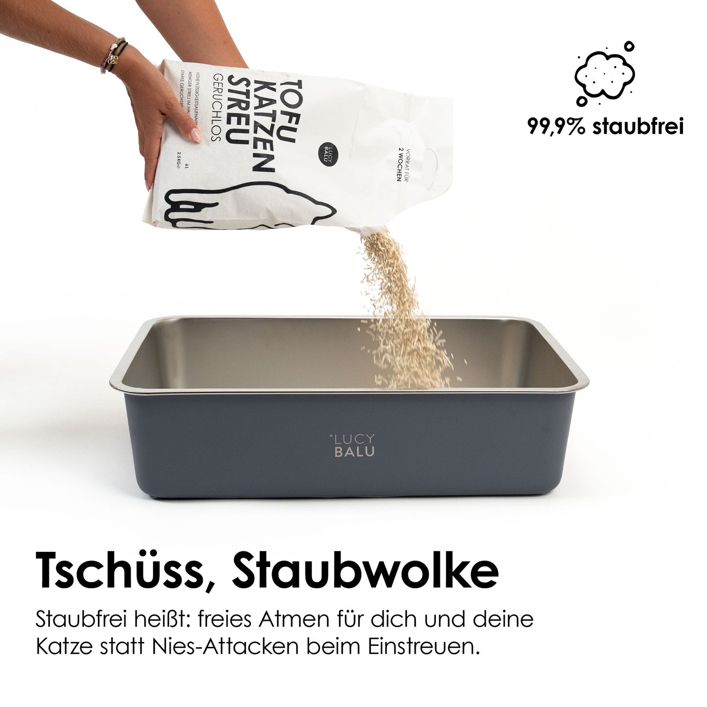 TOFU cat litter