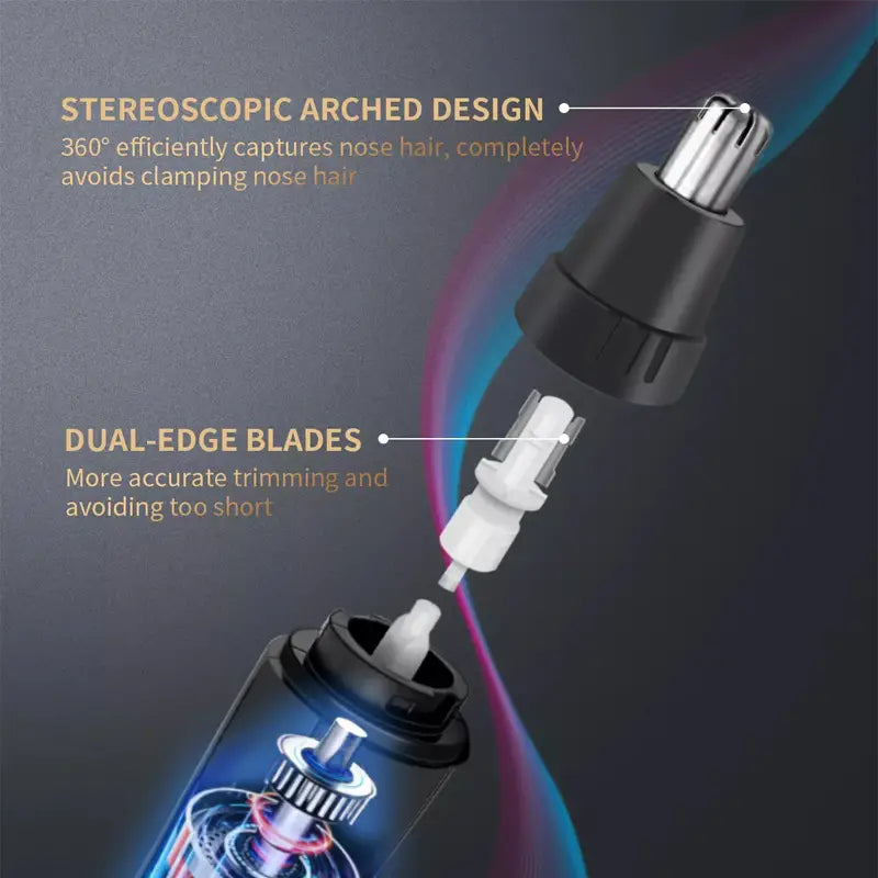 Battery Operated Ear and Nose Hair Trimmers for Travel