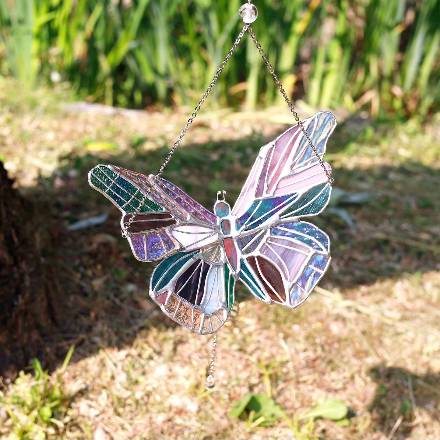Butterfly Sun Catcher — Rainbow Light Decor