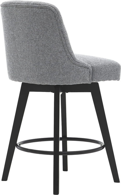 360° Swivel Bar Stool with Soft Cushion Cover