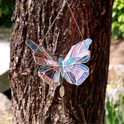 Butterfly Sun Catcher — Rainbow Light Decor