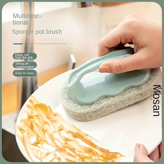 Cleaning Brush with Comfortable Grip and Rigid Bristles