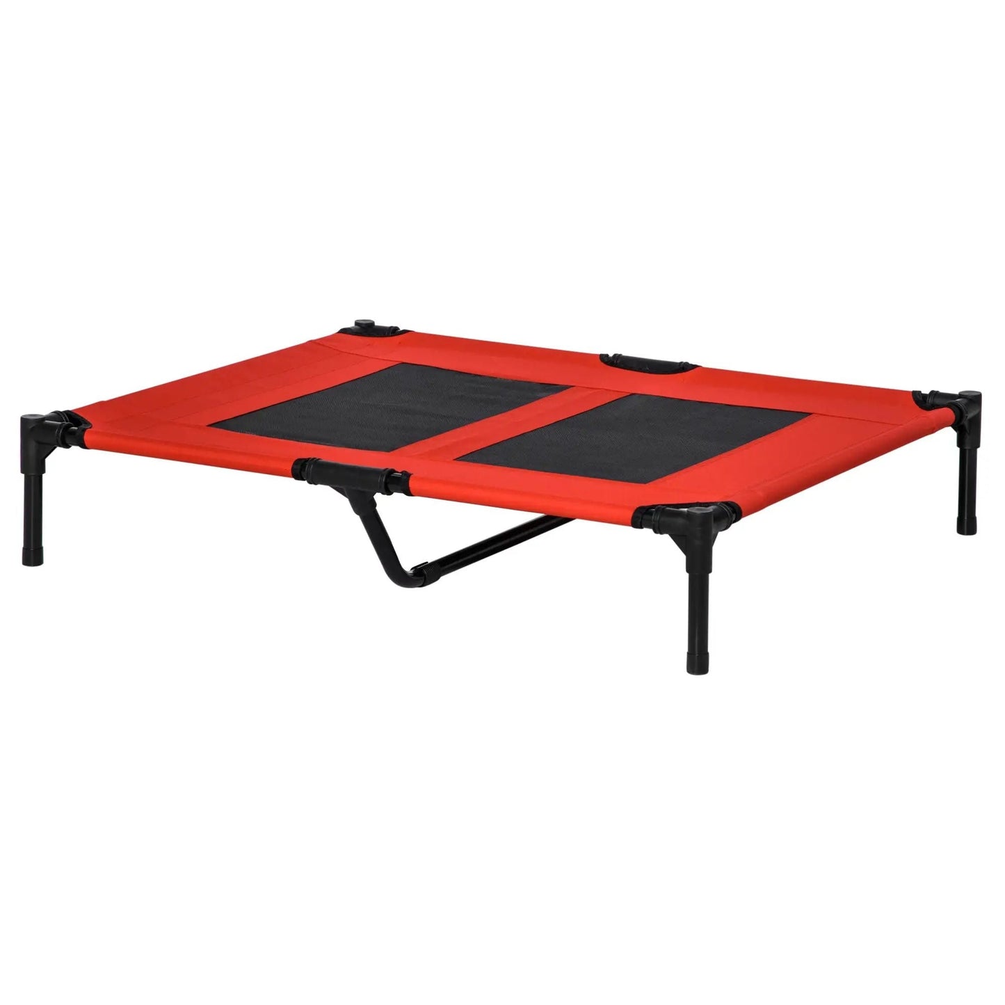 Elevated 36-Inch Summer Dog Cot with Mesh Ventilation for Comfort