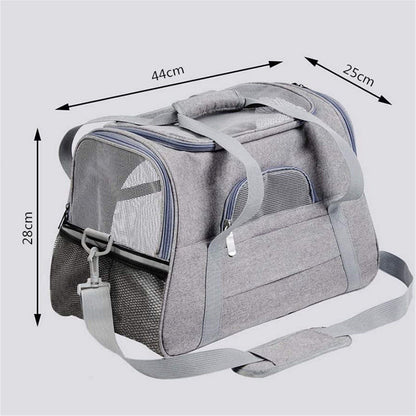 Airline Approved Pet Carrier for Small Dogs and Cats - Travel Safe and Comfortable