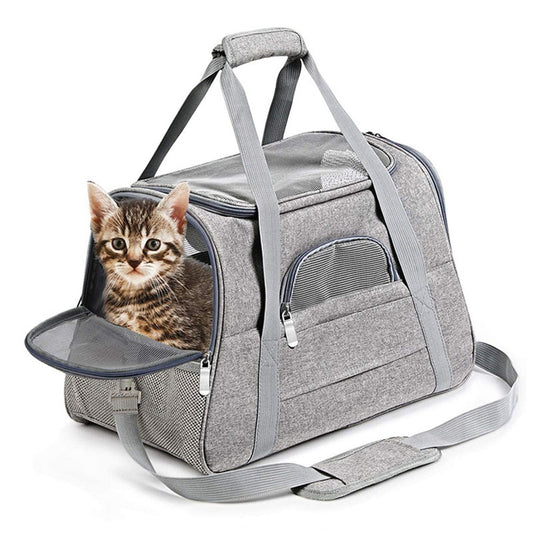 Airline Approved Pet Carrier for Small Dogs and Cats - Travel Safe and Comfortable