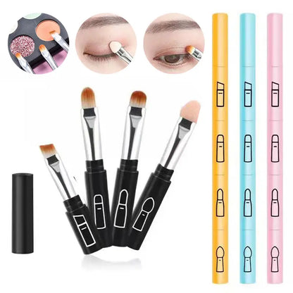 4-in-1 Multifunctional Makeup Brush and Cleansing Tool