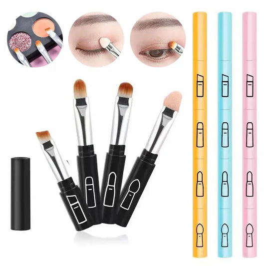 4-in-1 Multifunctional Makeup Brush and Cleansing Tool
