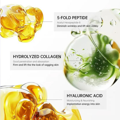 GLOVYNS™ 5-Roller Neck Firming Cream – Collagen & Hyaluronic Acid for Smoother, Tighter-Looking Neck Skin