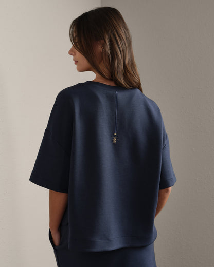 Relaxed Tee - Navy Blue
